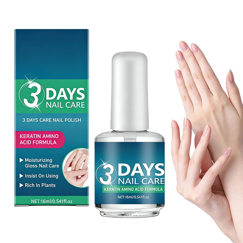 Nail Care Oil with Keratin - Fast Strengthening & Hydrating for Weak Nails | 2-Pack