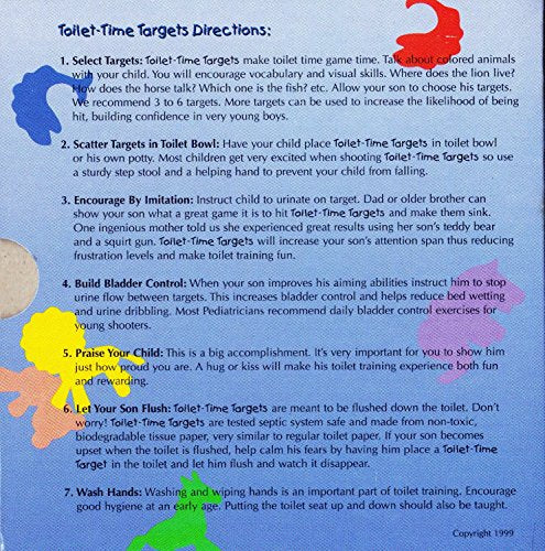 Toilet Targets for Boys - Fun & Engaging Potty Training Game