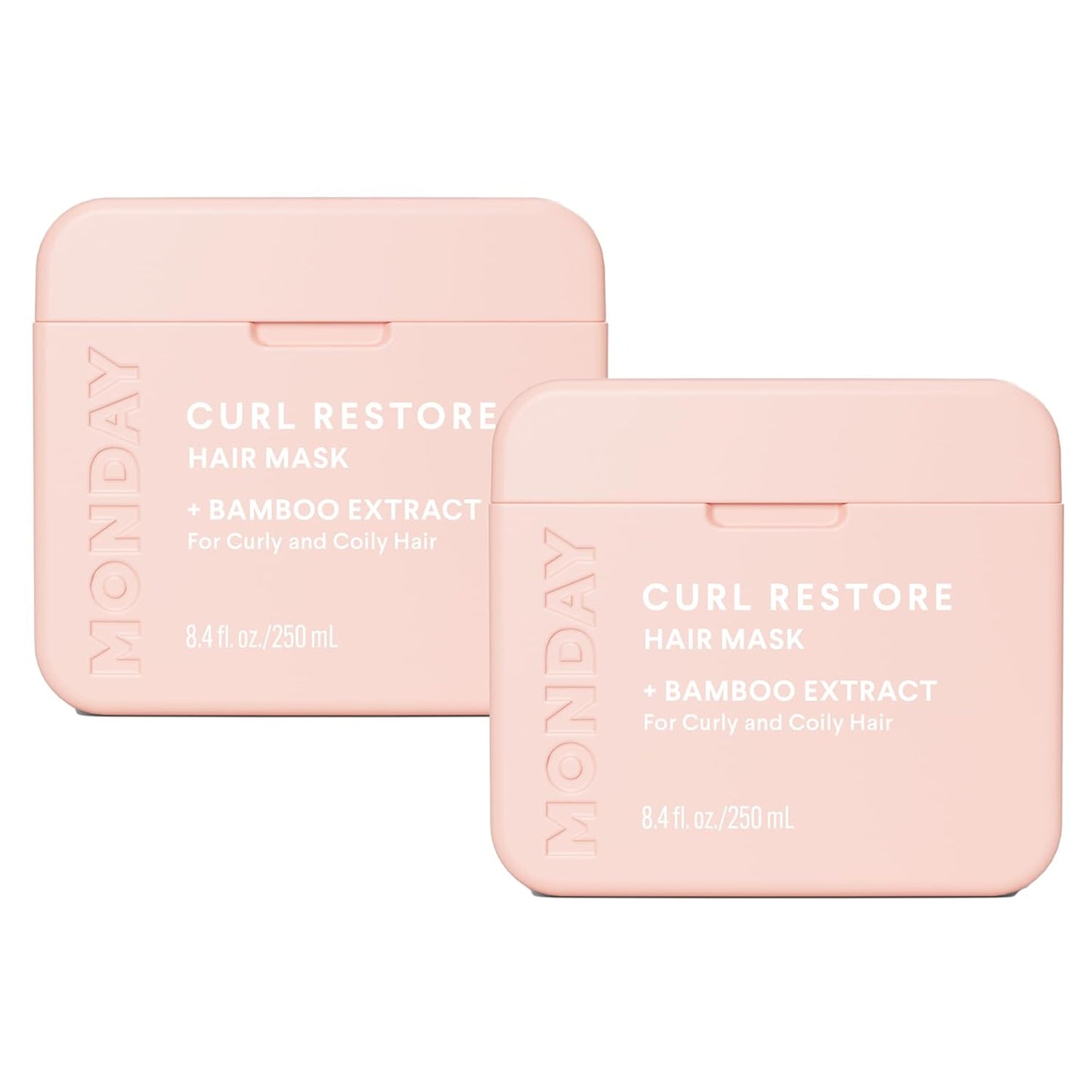 CURL RESTORE Hair Mask - Bamboo Extract, Coconut Oil & Shea Butter for All Curl Types | 250 mL