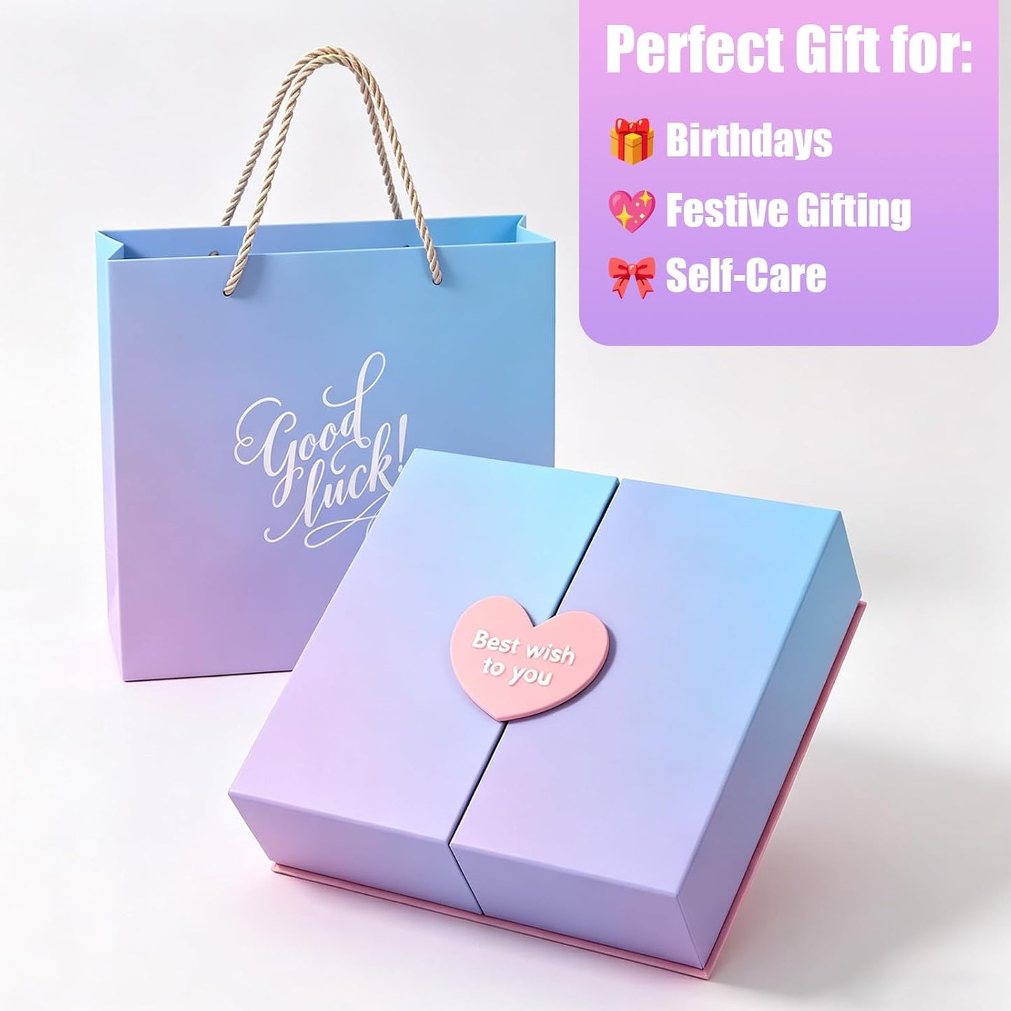 Mystery Makeup Box - 12 Full-Size Makeup Products | Curated Beauty Bundle for Gifts