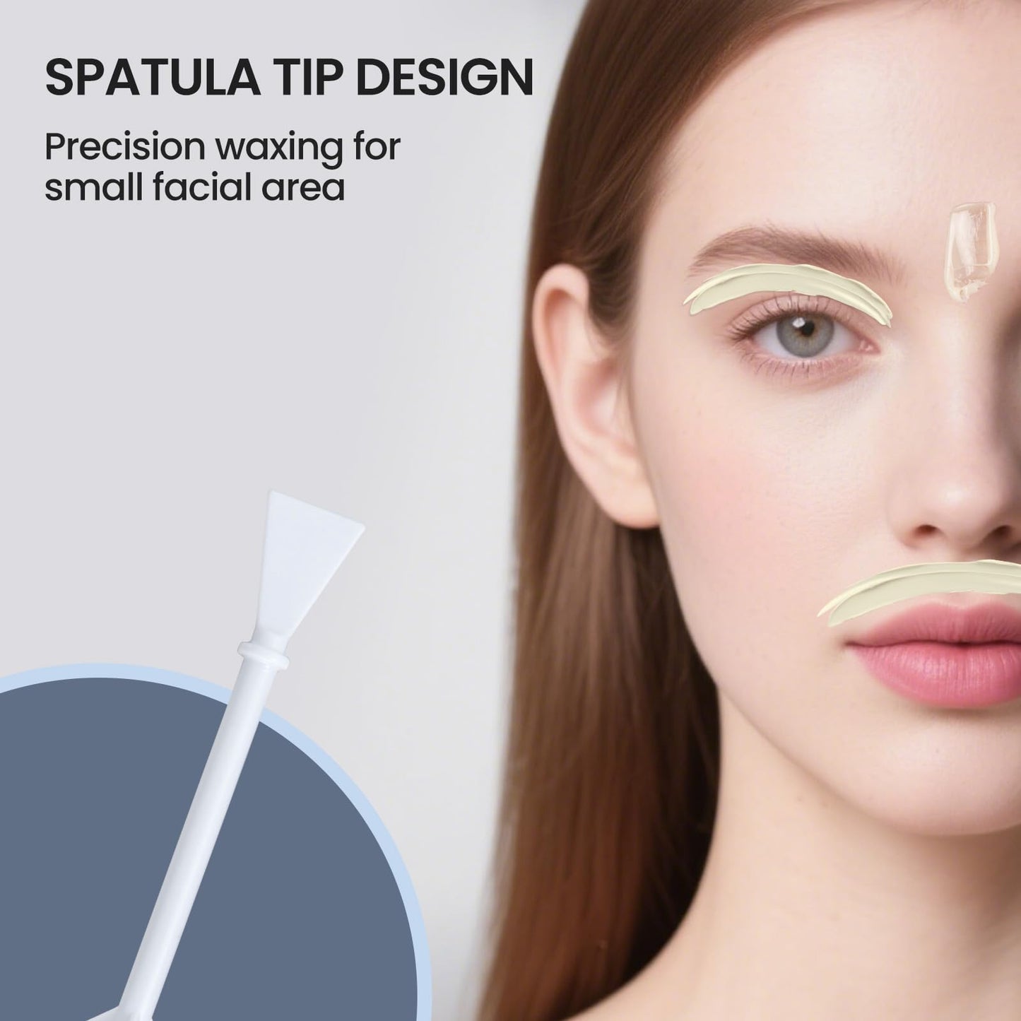 AUZEAL Nose Wax Kit With 90 Nose Waxing Sticks