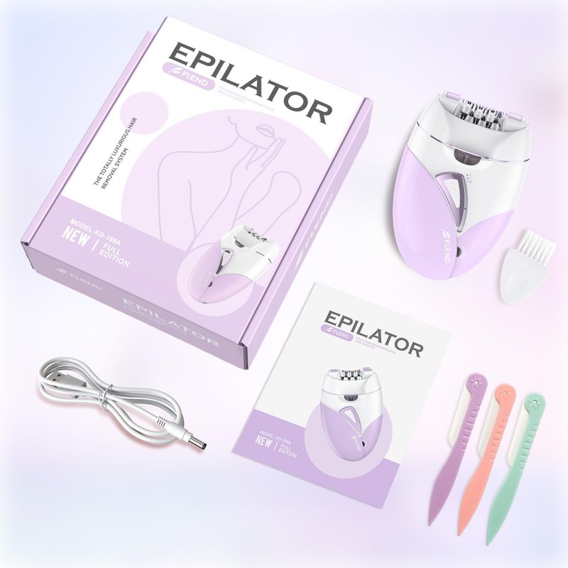 Epilator for Women with 36 Tweezers, Portable Facial Hair Removal for Women, 2-Speed Adjustable Epilator Facial Hair Removal, Pluxy Hair Rmoval Epilators for Face, Lips, Arms, Underarms, Legs, Bikini
