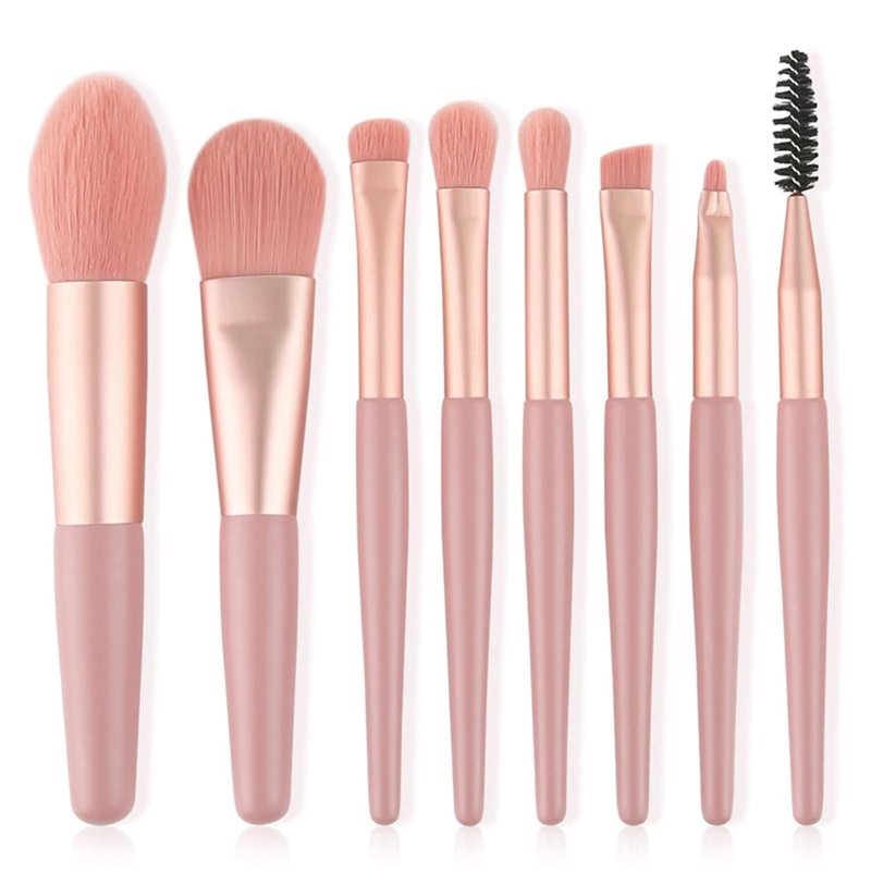 Makeup Kit for Women - Naked Shimmer Eyeshadow Palette, Waterproof Eyeliner & Mascara, Lipstick & Foundation Set | Medium to Dark Skin