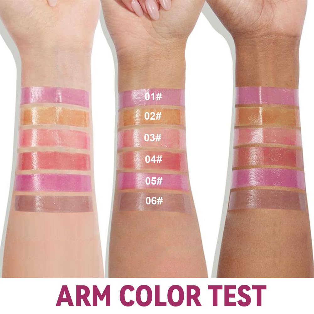 Summer Lip Butter Lip Balm - Ultra-Hydrating Vegan Formula for Sheer-Tinted Shine | Soothes Dry Lips (Purple)