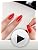 RC Red Carpet Manicure F&P LED Gel Nail Color - Red-Y To Party