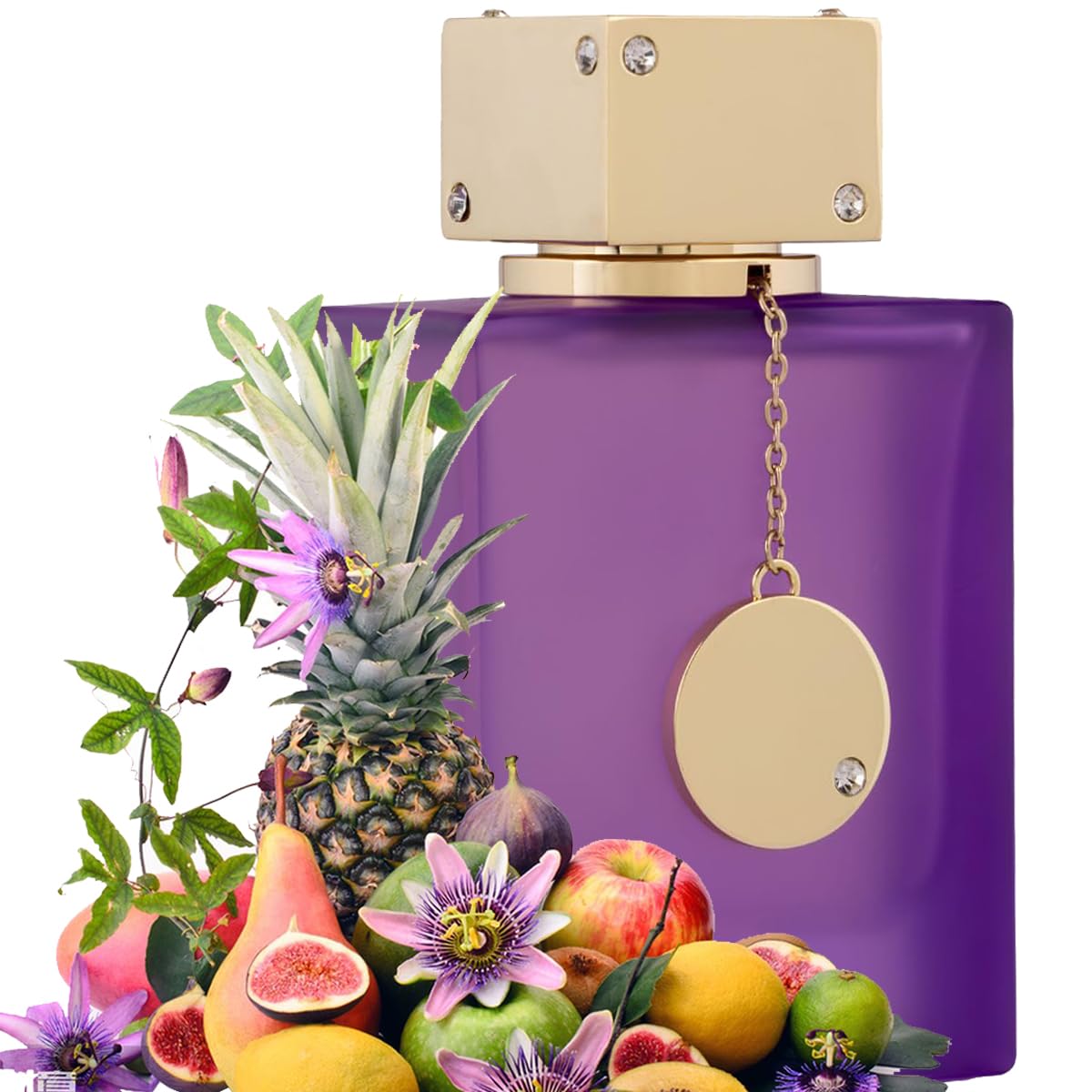 Club Nuit d Maleka Women's Eau de Parfum Spray - Elegant Purple Fragrance | 3.6 Ounce (105ml)