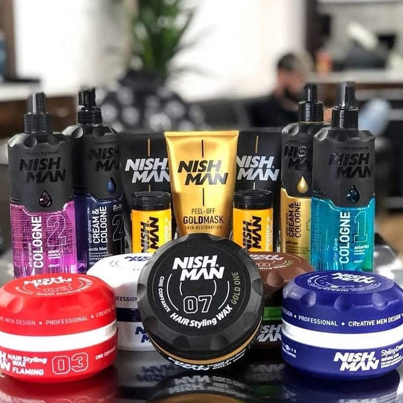 nishman Hair Styling Series (08 Matte Wax CLAY WAX, 150ml)