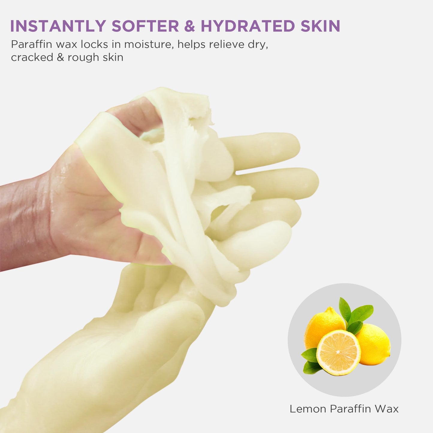 EASYINBEAUTY Paraffin Wax Machine for Hand and Feet with Paraffin Wax Kit