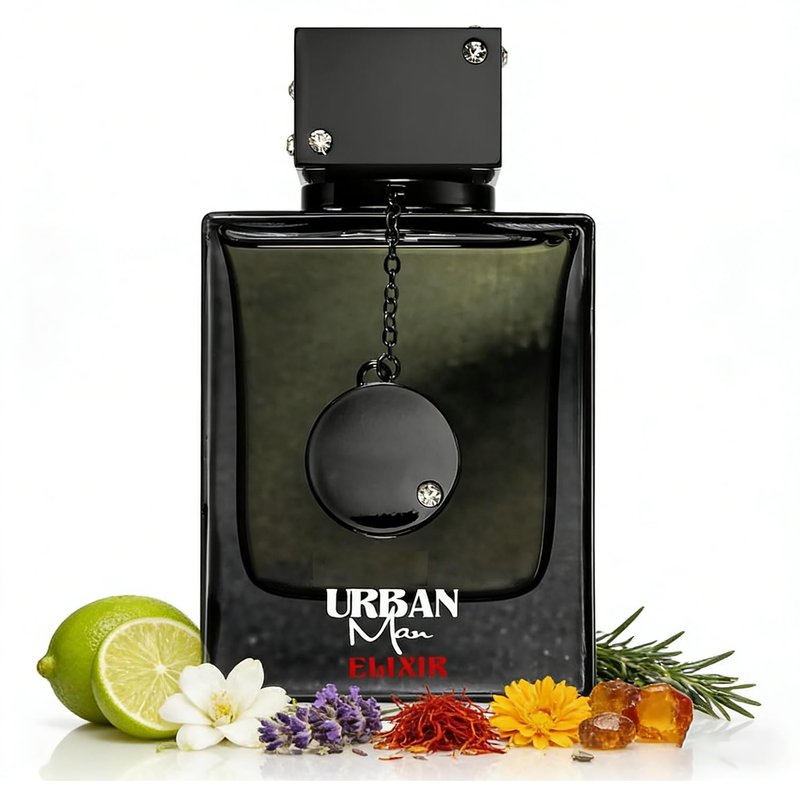 Urban Man Elixir for Men - Eau de Parfum Spray, 3.6 Ounce | Long-Lasting Fragrance