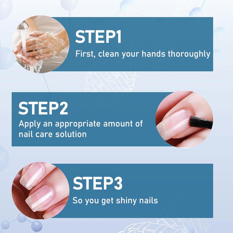 Nail Treatment Oil - Keratin & Amino Acid Cuticle Oil with Aloe Vera & Lavender | Moisturizing for Dry Hands, 16ml x 3