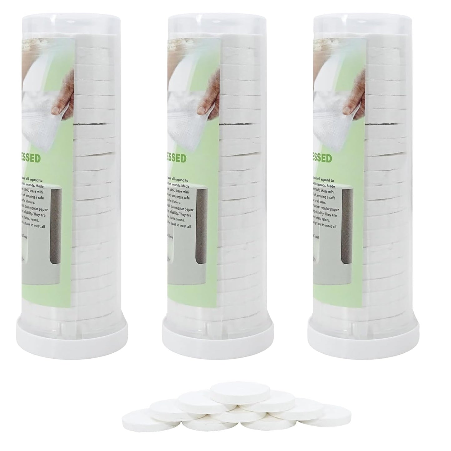 Face Towel Warmer with Voice Alert - Fast 5-Second Heating & 55°C Temperature Control | Includes 20 Compressed Towels