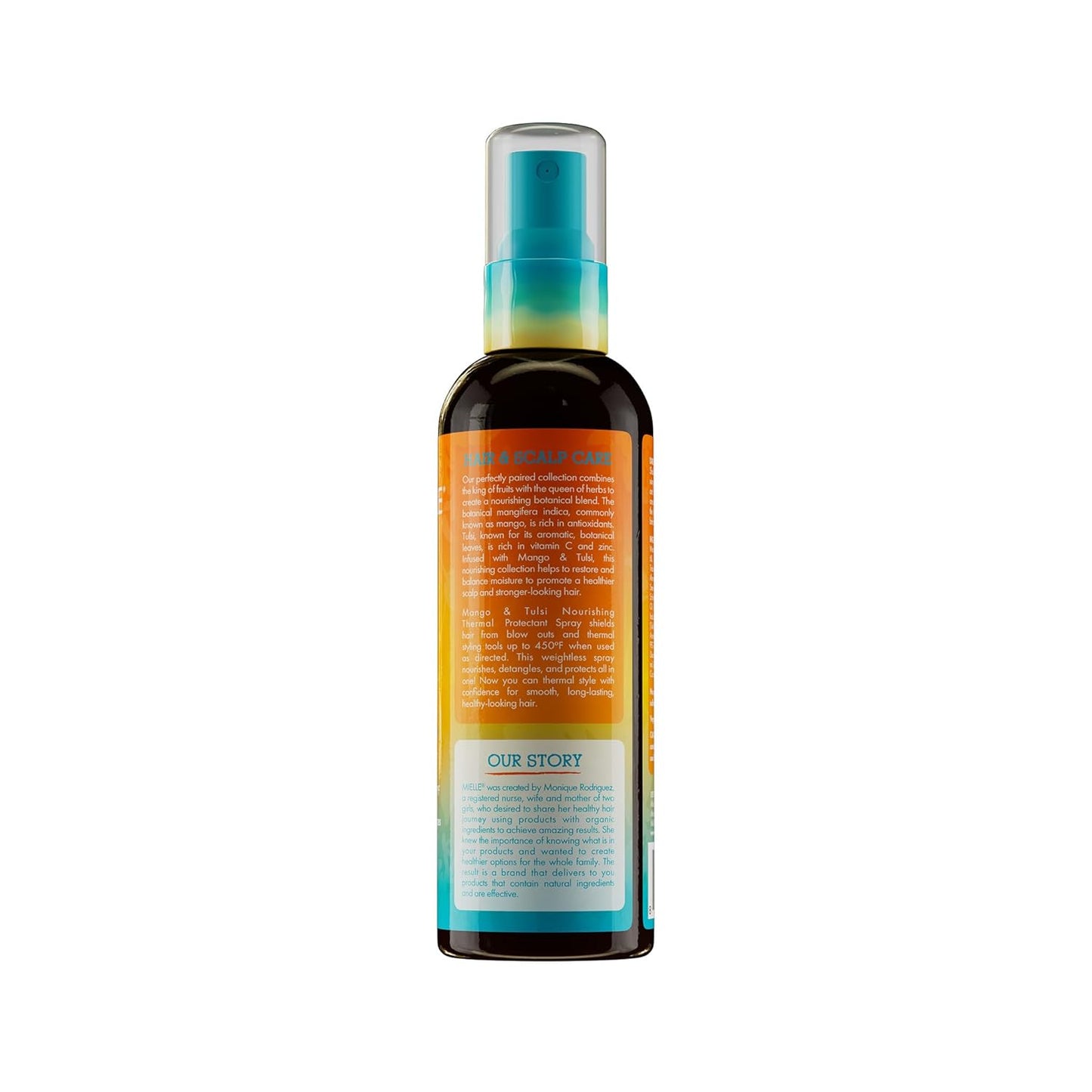 Mielle Organics Heat Protectant Spray - Nourishing Thermal Hair Protection & Detangling | 6 Fl Oz
