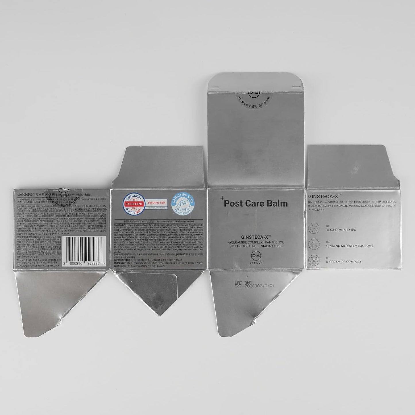 DA EFFECT Post Care Balm - Hydrating Barrier Repair for Sensitive Skin | Soothes Redness & Dryness, 30ml (Unscented)