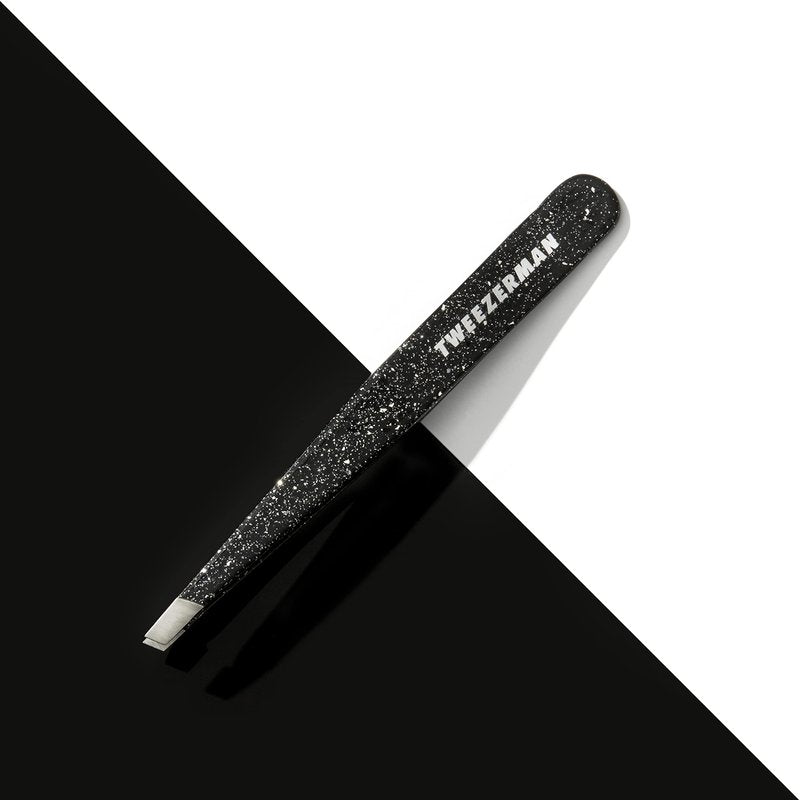 Tweezerman Special Edition 40th Anniversary Slant Tweezer - Eyebrow Tweezers for Women and Men,(Pack of 2)