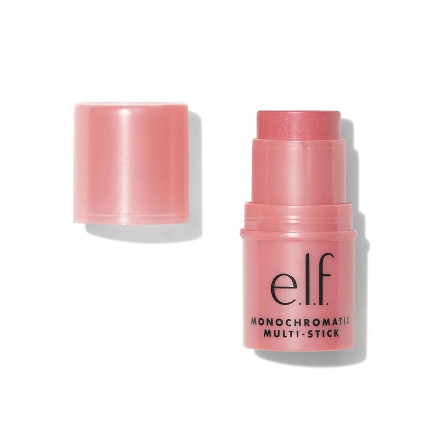 e.l.f. Monochromatic Multi Stick - Creamy Blendable Color for Eyes, Lips & Cheeks | Bronzed Cherry, Travel-Sized 0.17 Oz