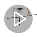 Adjustable Black Curtain Rod 30-46 Inch - Heavy Duty with Brackets