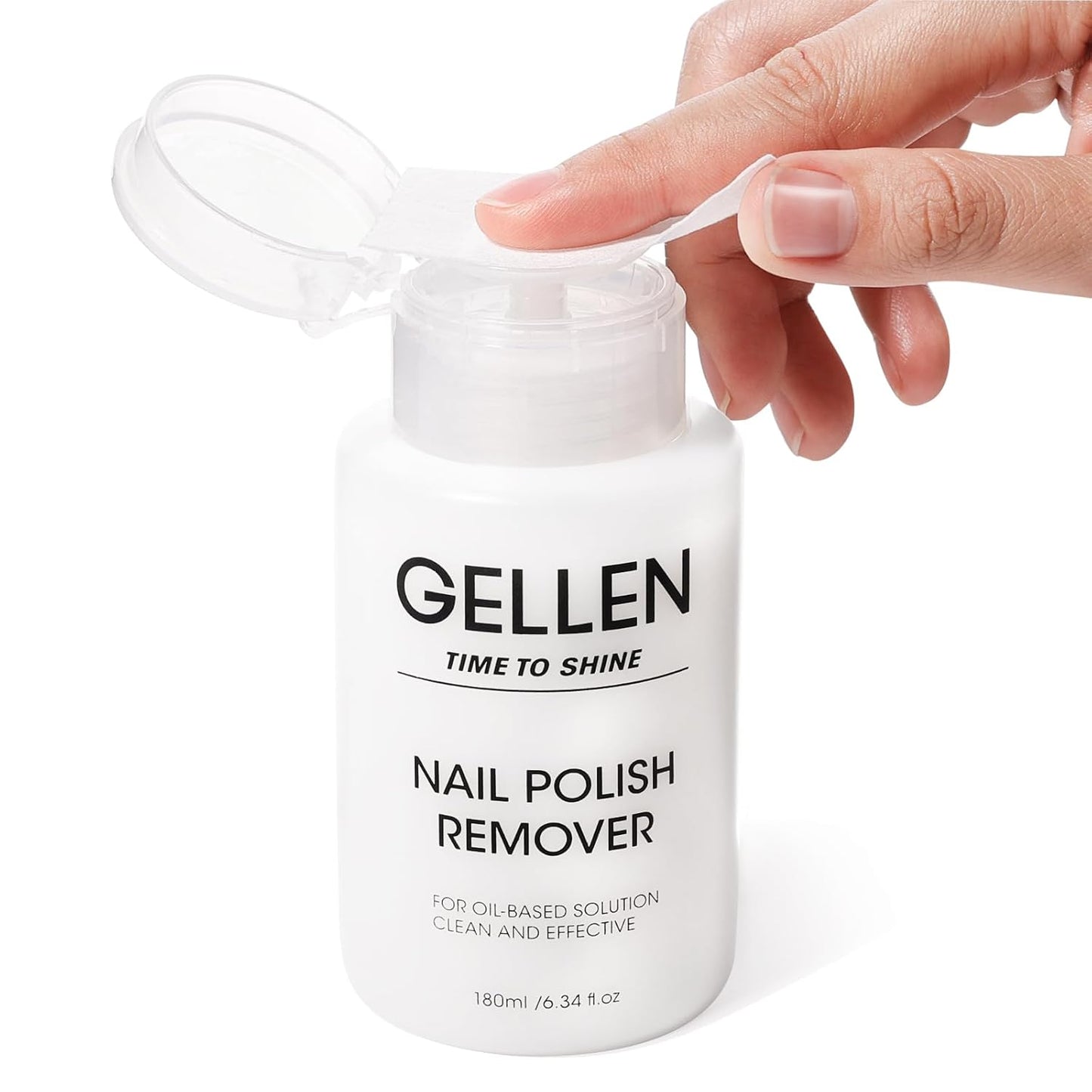 Non Acetone Nail Polish Remover - Quick Dry Formula, Gentle Pump | 6.09 Fl Oz