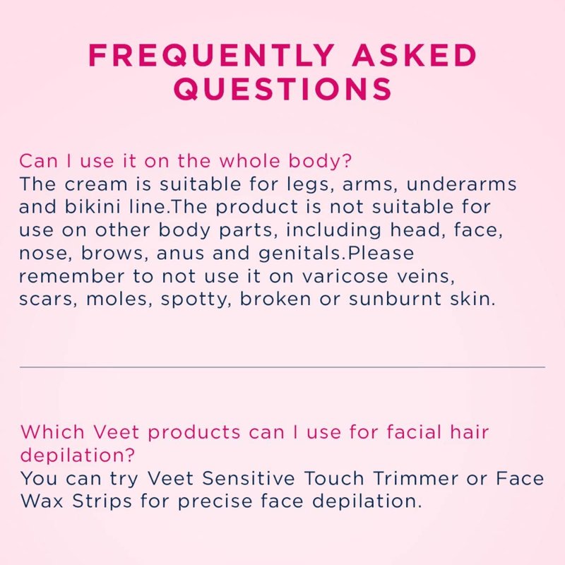Veet Silk & Fresh Hair Removal Cream, Sensitive Skin - 50 g