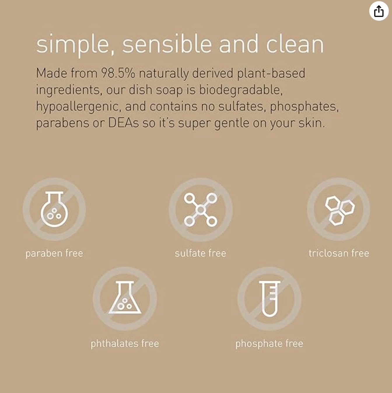 simplehuman Spring Water Moisturizing Liquid Hand Soap Refill Pouch, 34 Fl. Oz.