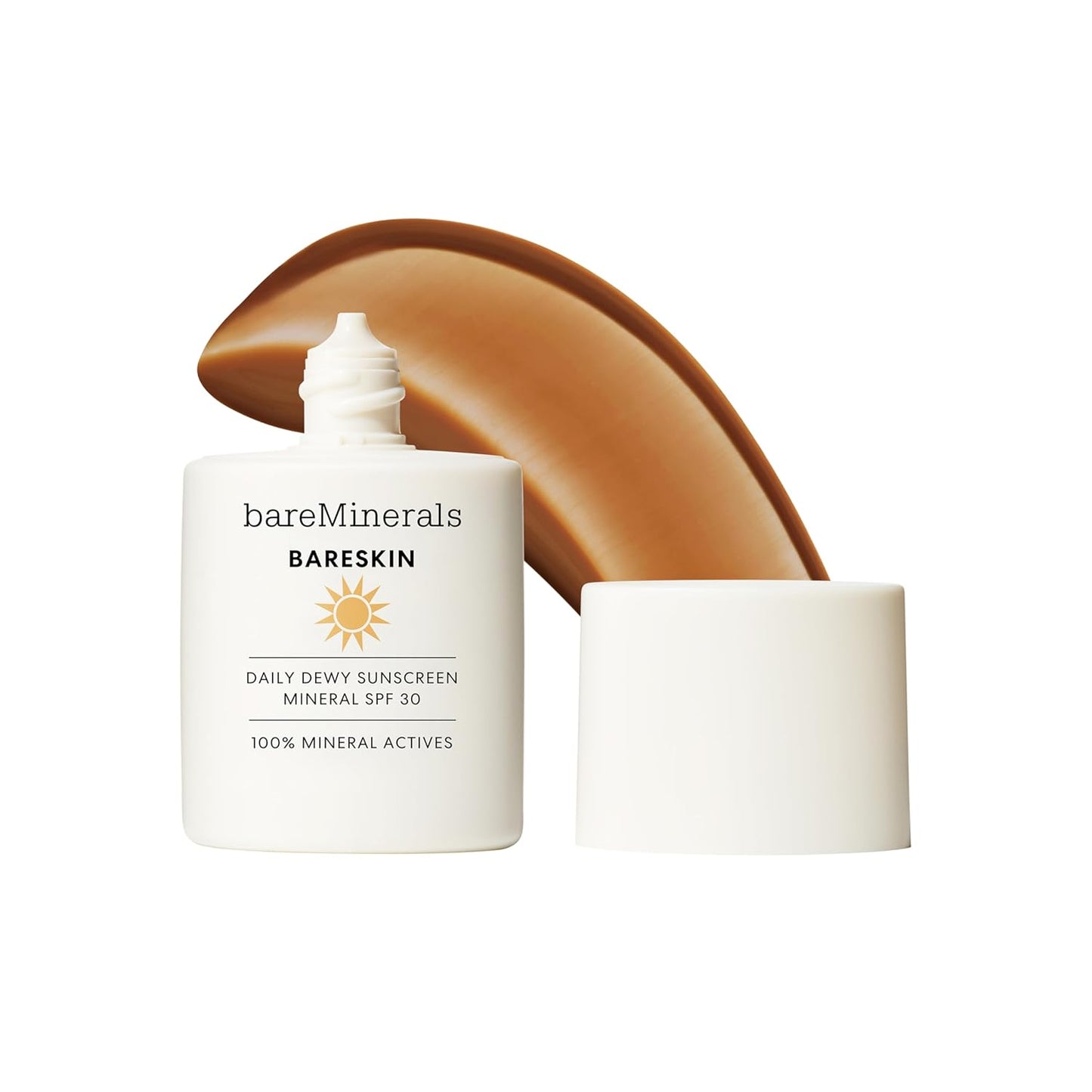 bareMinerals Daily Dewy Sunscreen SPF 30 - Hydrating Mineral Face Sunscreen with Niacinamide | Lightweight, Non-Greasy, Broad Spectrum UVA/UVB Protection
