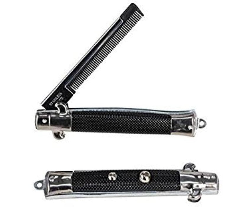 RI Novelty Switch Blade Combs 4 Per Order
