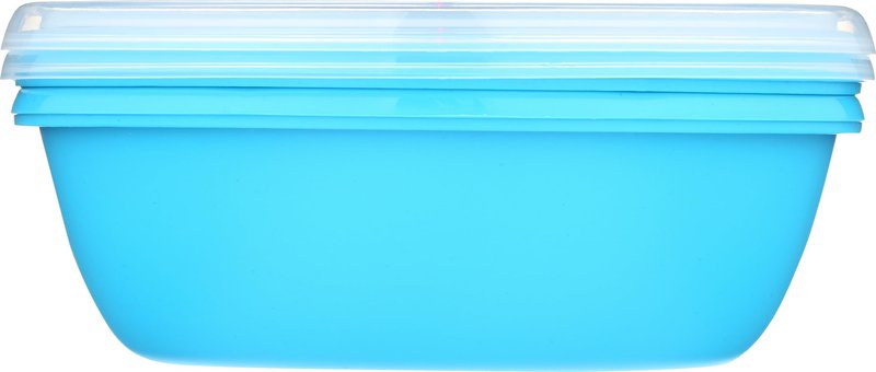 Preserve Food Storage Container, Set of 2, Aqua Blue