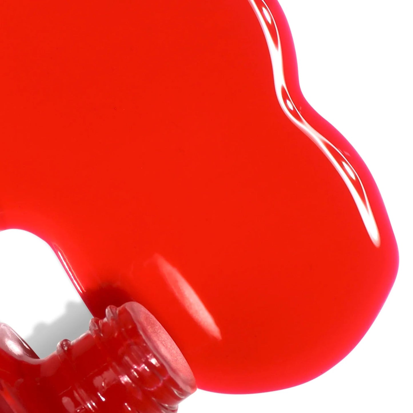 LONDONTOWN kur Perfecting Nail Veil, Nail Polish, #8 Sheer Poppy Red