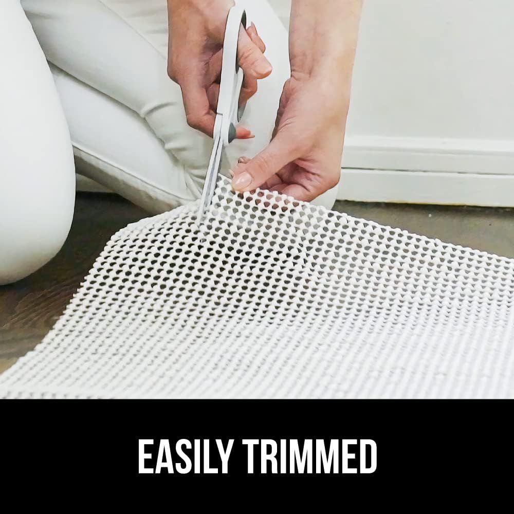 Gorilla Grip® Rug Pad Gripper - Slip Resistant Area Rug Cushion for Tile & Hardwood Floors | 2x3 FT