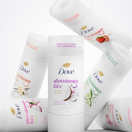 Dove Deodorant Stick Berry Spritz 2.4 oz Aluminum-Free Long-Lasting Freshness