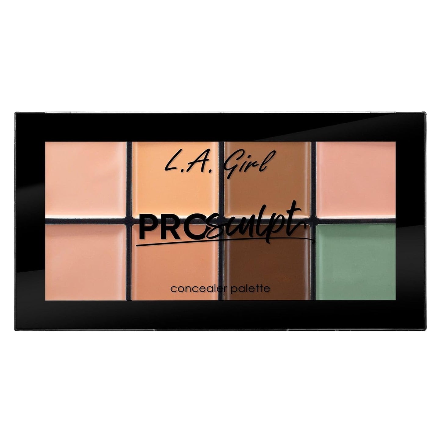 L.A. Girl Pro Sculpt Concealer Palette - Deep Shade for Flawless Coverage