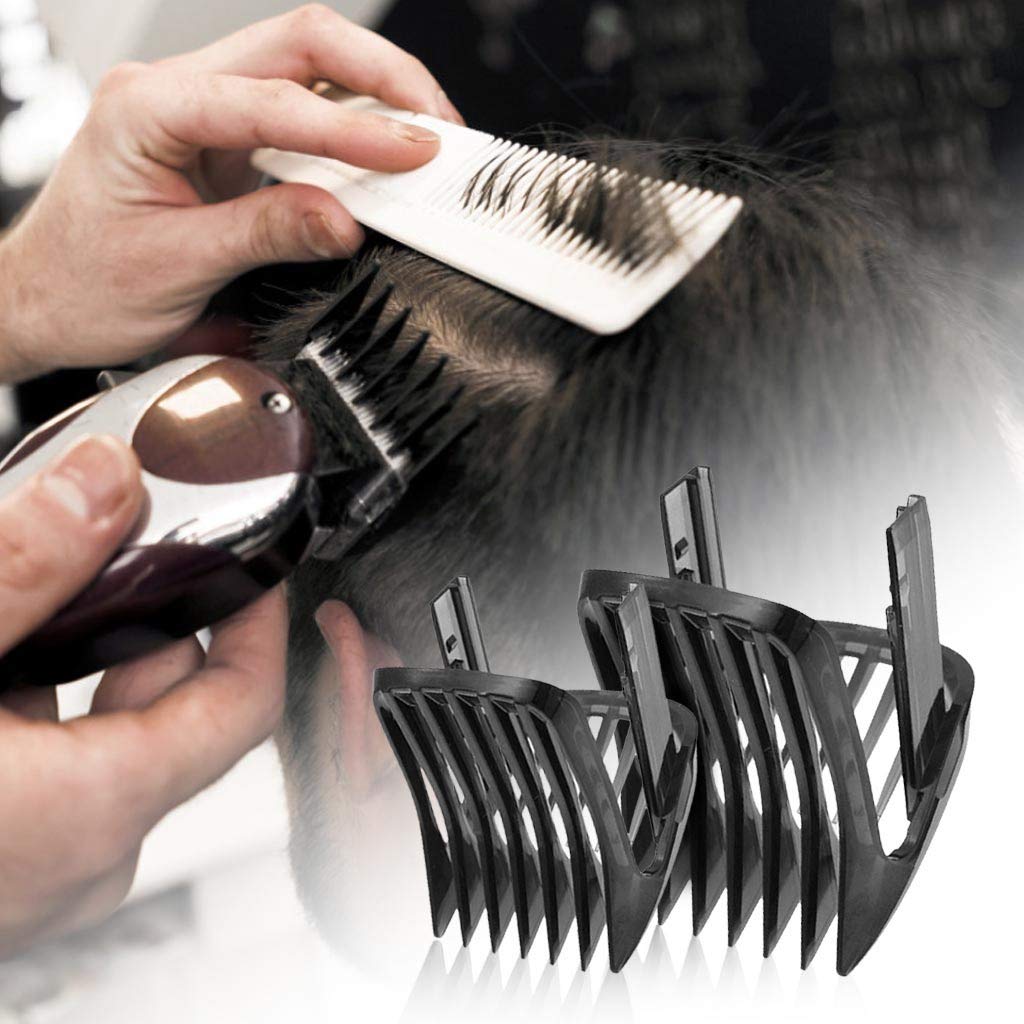U-nique 2pcs Attachment Hair Beard Comb For Philips HC3400 HC3410 HC3420 HC3422 HC5410 HC5440 HC5442 HC5446 HC5447 HC5450 HC7452 HC Series Clipper(Set of 2pcs)
