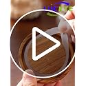 Airtight Glass Food Storage Container with Acacia Wood Lid - 1.5L