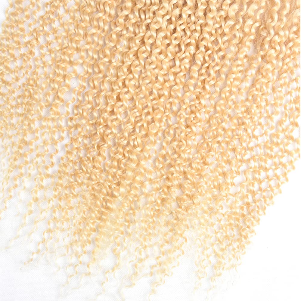 Blonde Human Hair Bundles 613 Water Wave Bundles 14 16 18 inch Peruvian Virgin Mixed Length 3 Bundle Soft Real 613 Blonde Bundle 300g