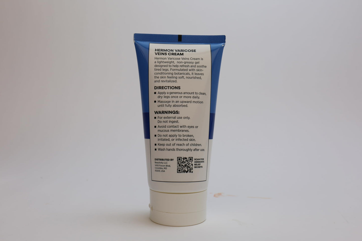 Hermon Diosmin Legs Gel Cream – Natural Botanical Moisturizer for Smooth, Nourished Skin – Lightweight, Fast-Absorbing Formula Made in Italy (5.07 Fl Oz)