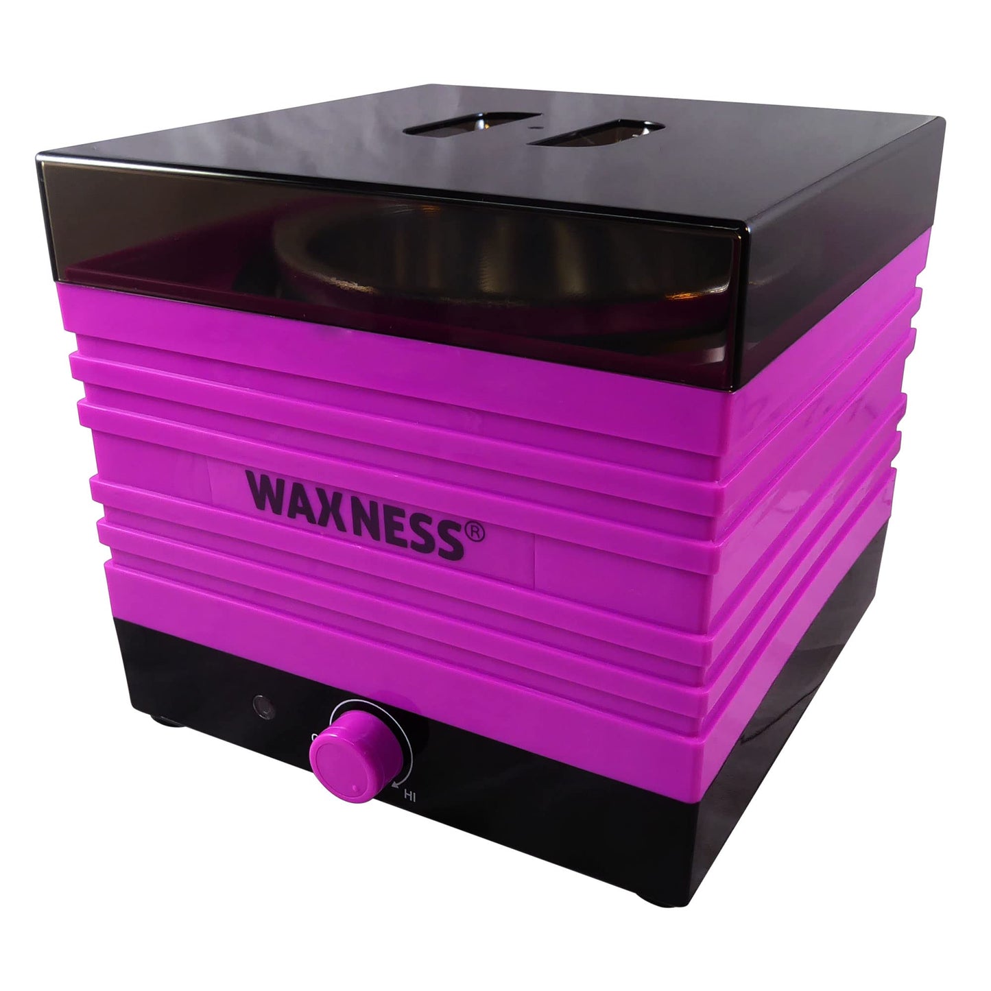 Waxness W-CUBE Professional Wax Heater – Pink, 1 lb Capacity, Adjustable temperature, 100W, for Professional Use