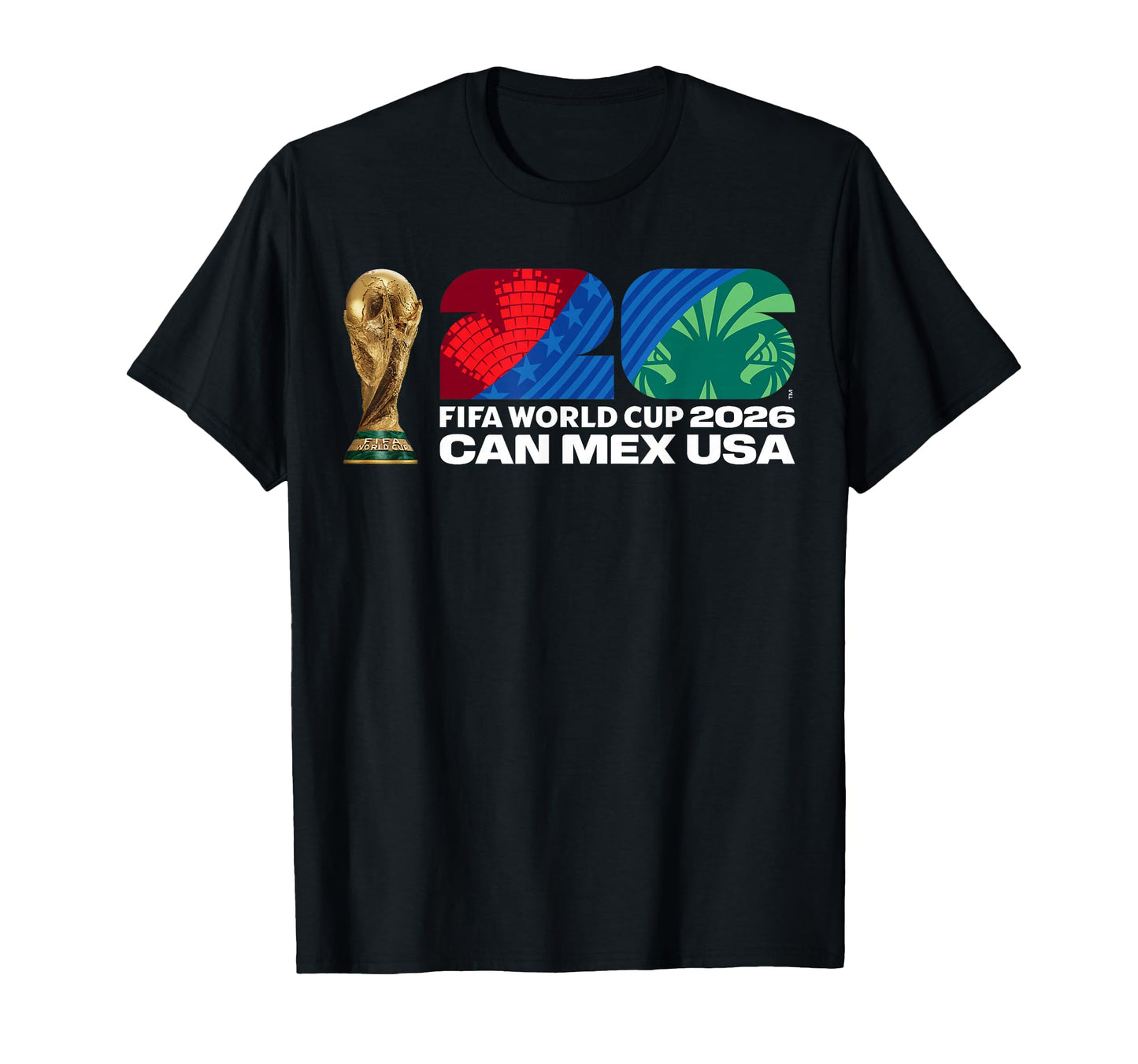 FIFA World CUP26 FIFA Host Country Trophy Color T-Shirt