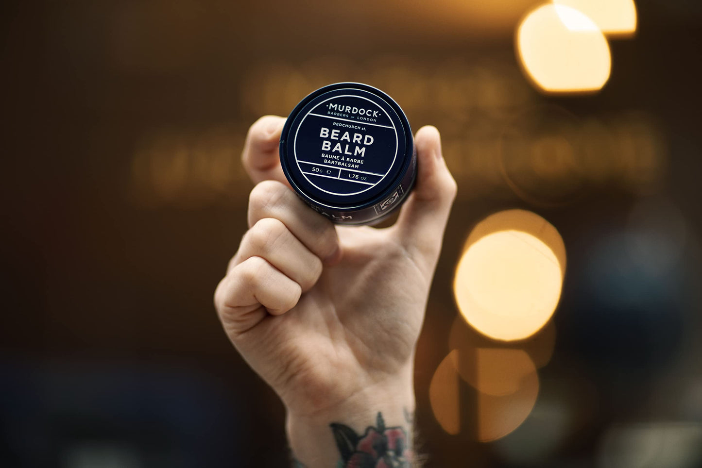 Murdock London Beard Balm for Men – Conditioner & Moisturizer Cream – Softens, Tames & Nourishes with Natural Ingredients – Lightweight Beard Care Made in England, 50ml