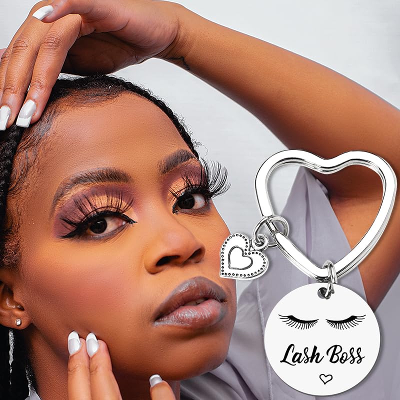 Lash Boss Keychain – Cosmetic Gifts for Beauticians, Lash Techs & Lash Artists