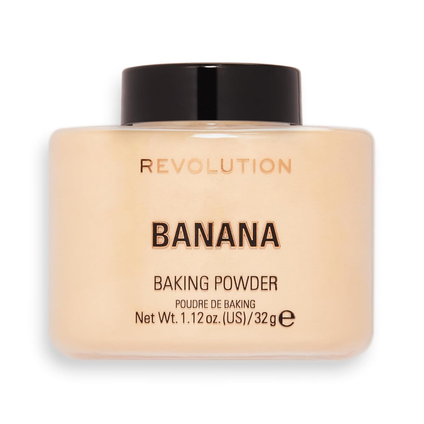 Loose Baking Powder - Long-Lasting Makeup Setting Powder for Shine Control | Banana Deep, 1.12 oz