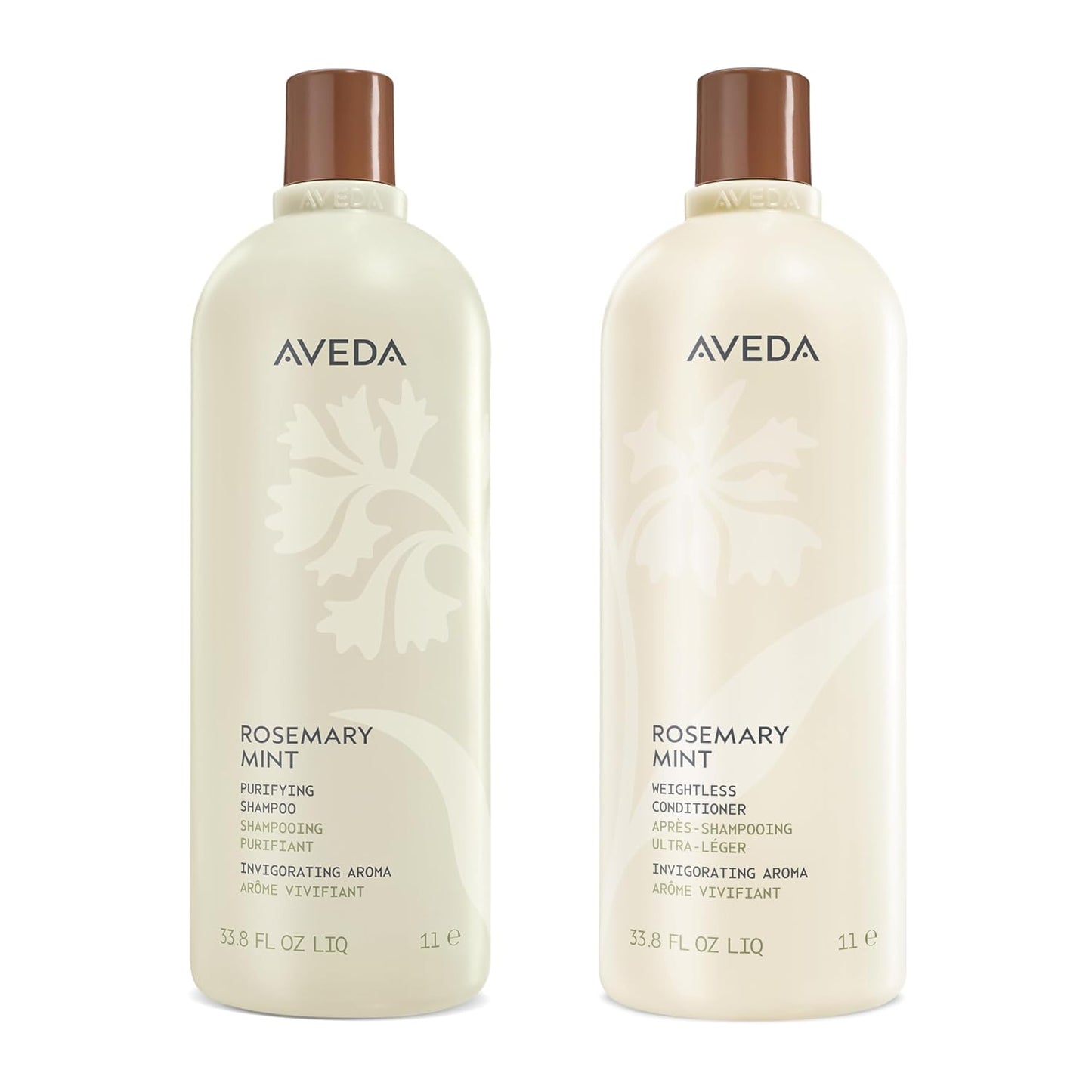 Aveda Rosemary Mint Purifying Shampoo - Clarifying Formula for Normal to Oily Hair | Adds Shine & Removes Buildup