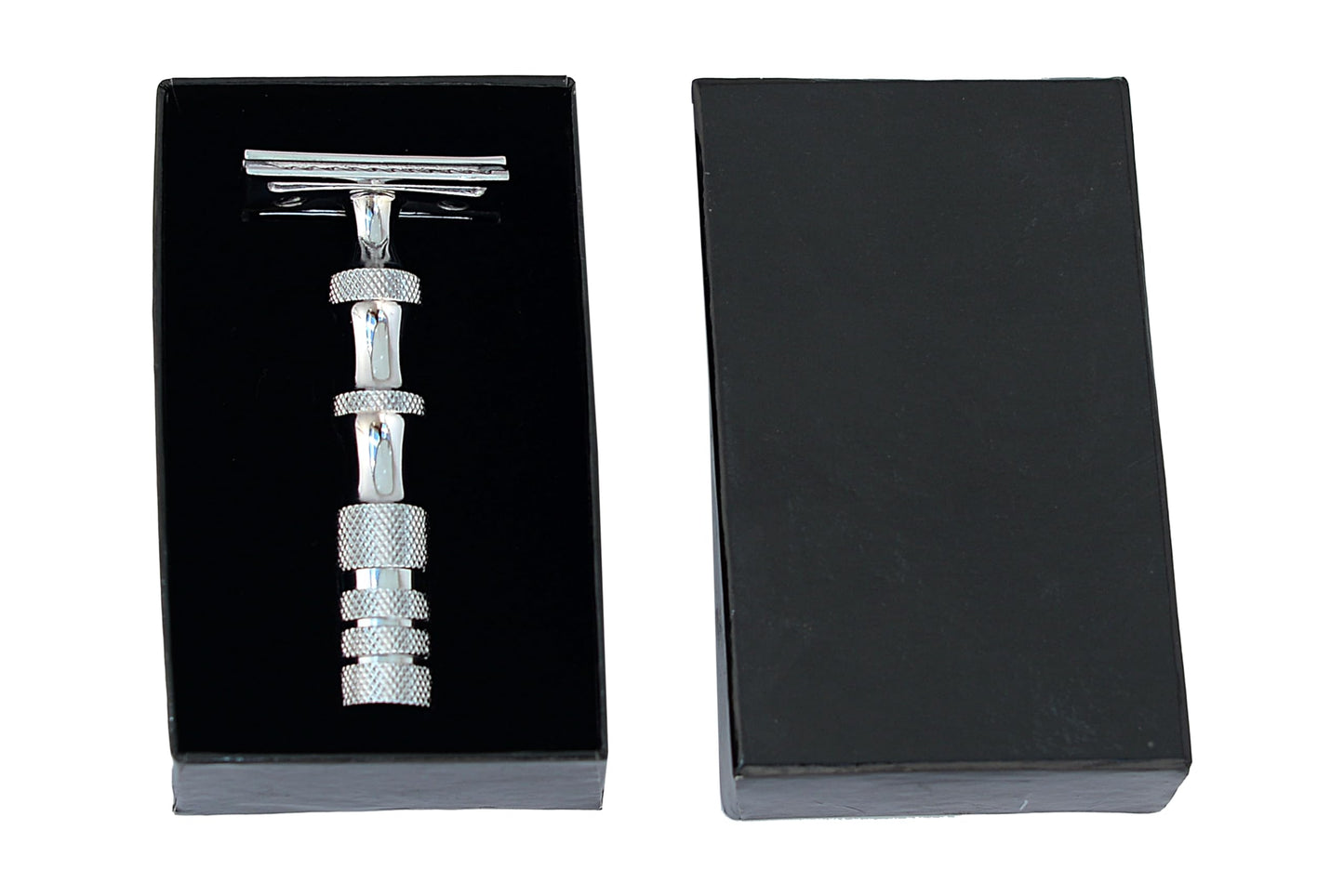 Stainless Steel Double Edge Safety Razor With Box And Storage Pouch