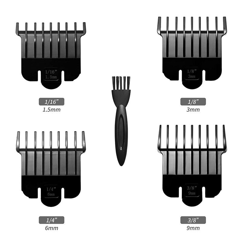 2 Pcs Replacement Blades Compatible with Andis #04710 and Andis #04521 hair Trimmer Compatible with Andis T Outliner & GTX Trimmer(Black)
