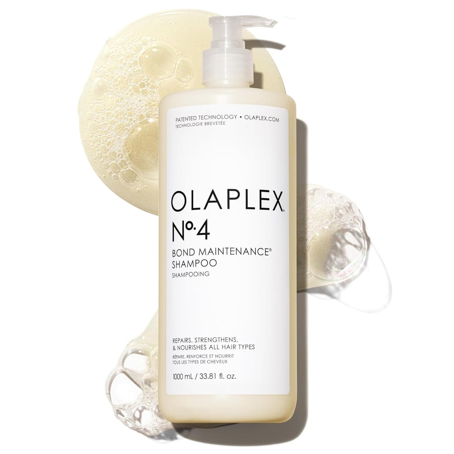 Olaplex N°.4 Bond Maintenance Shampoo - Strengthens Hair & Repairs Damage | Hydrating Formula for All Hair Types