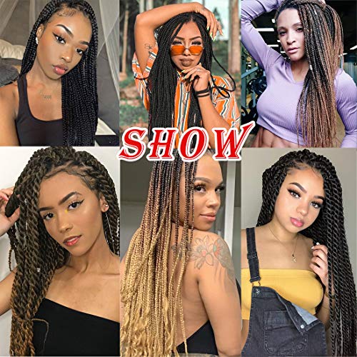 Beyond Beauty 26-Inch Pre-Stretched Braiding Hair - 8 Pack Synthetic Set