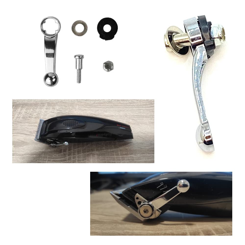 TorSor Hair Clipper Adjusting Lever Replacement Heavy Duty Aluminum Alloy Hair Clippers Adjustable Taper Lever Parts for BaBylissPRO WAHL Magic Clip 5 Star Cordless Senior Clipper 100th Anniversary