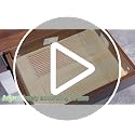 Expandable In-Drawer Spice Organizer - 4 Pack Clear Acrylic