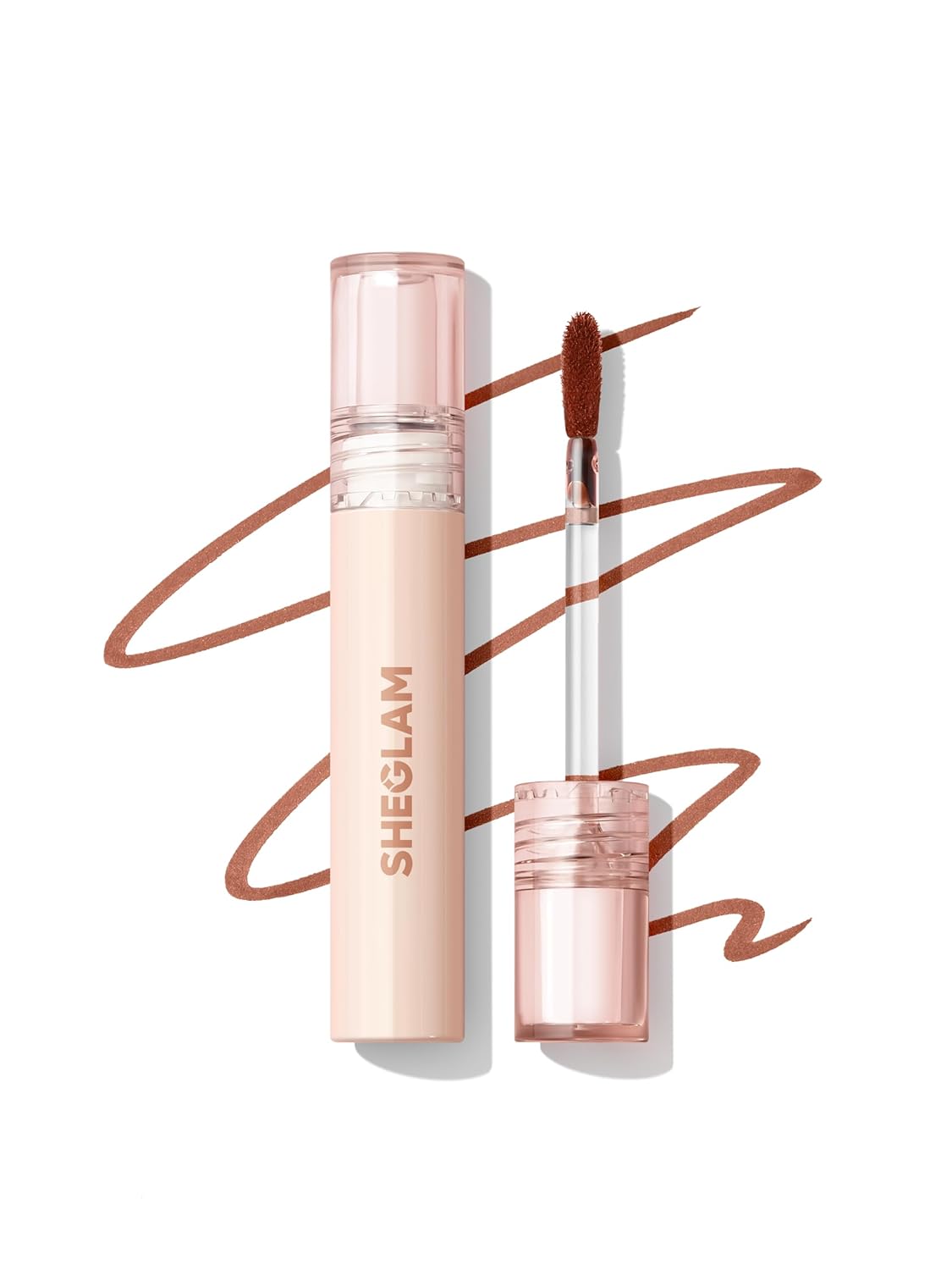 Fall In Line Peel Off Lip Liner Stain - Long Lasting Transfer-Proof Nude Tint | Cherry Bark