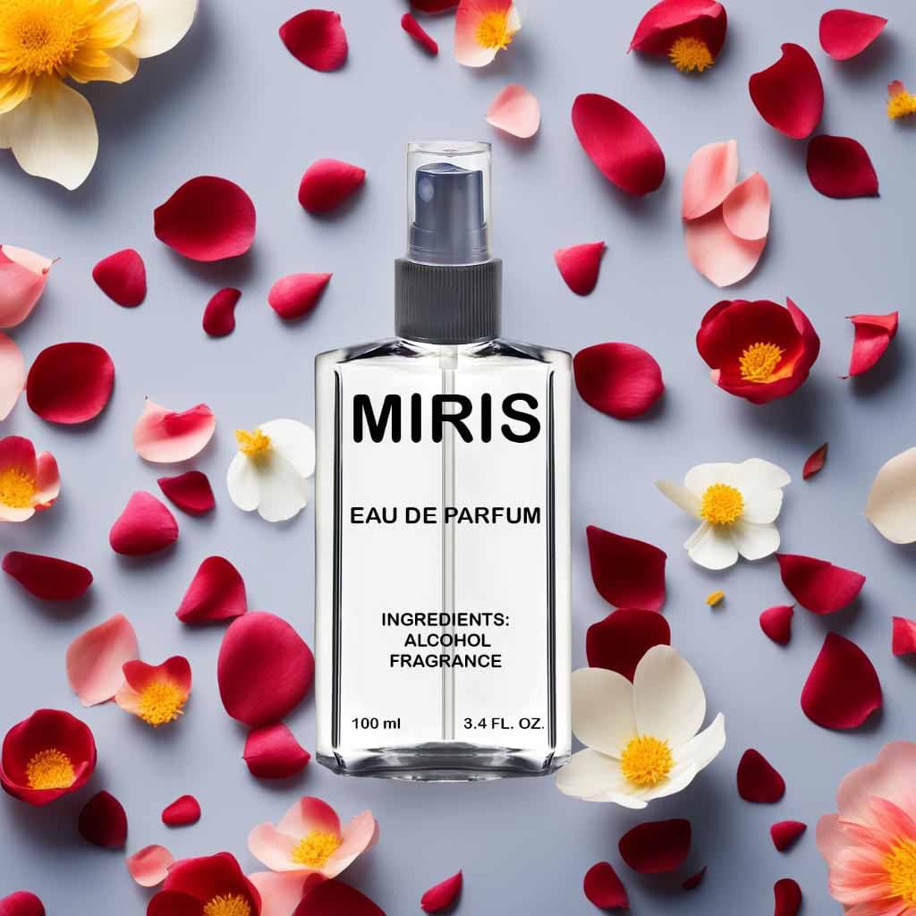 MIRIS No. 663897, Inspired by Rose 1969, Long-Lasting Unisex Eau de Parfum for Women & Men, Spray 3.4 Fl Oz / 100 ml
