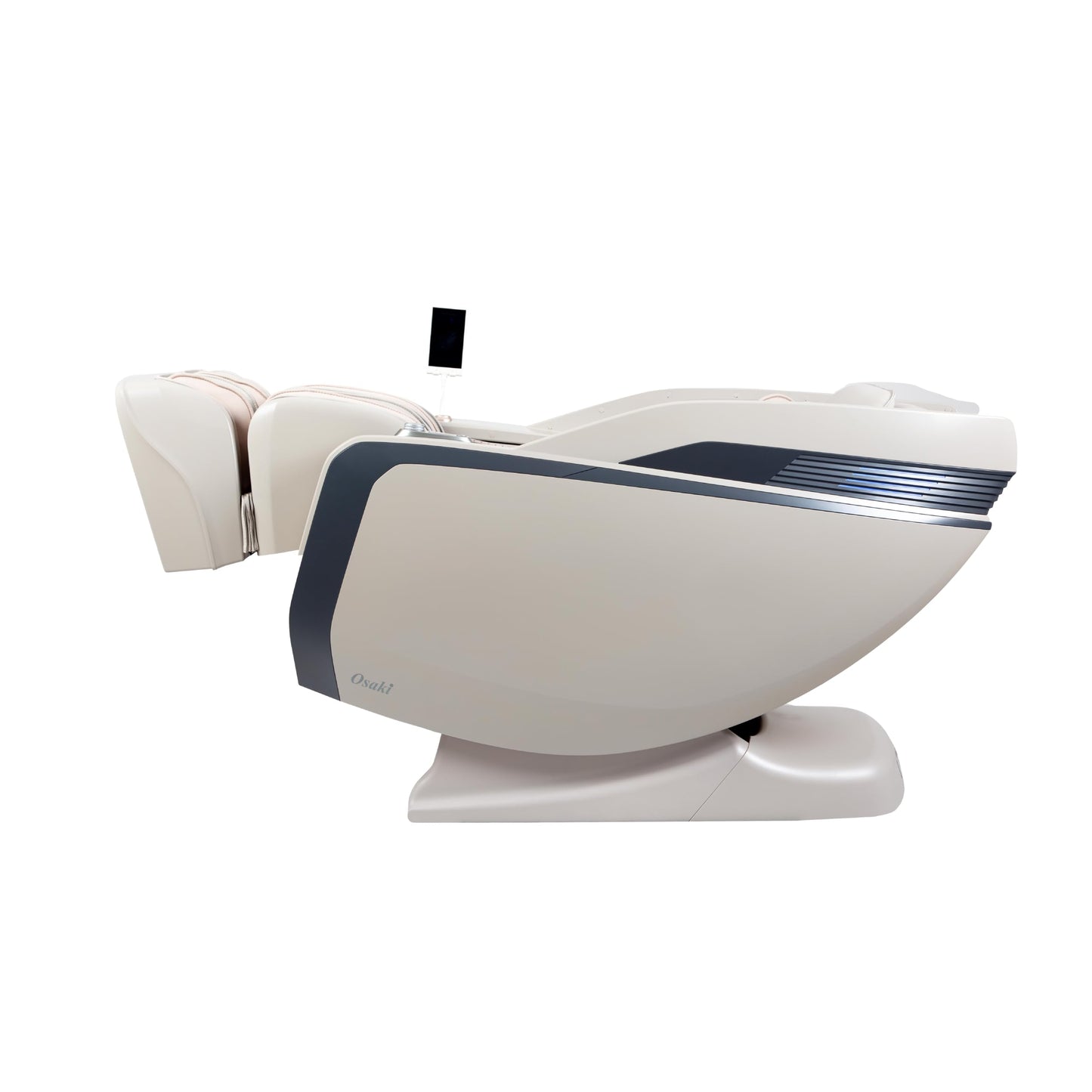 Osaki Monarch Full Body Massage Chair | Zero Gravity 3D SL-Track | Space Saving Technology Recliner| 9 Unique Auto Programs | Bluetooth Connection (LE Brown)