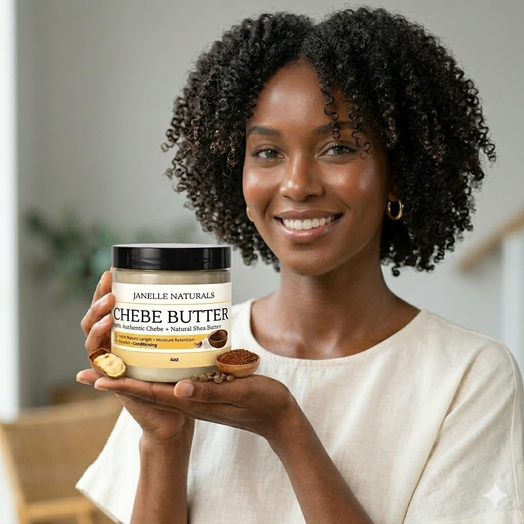 Janelle Naturals Chebe Butter, 4 oz